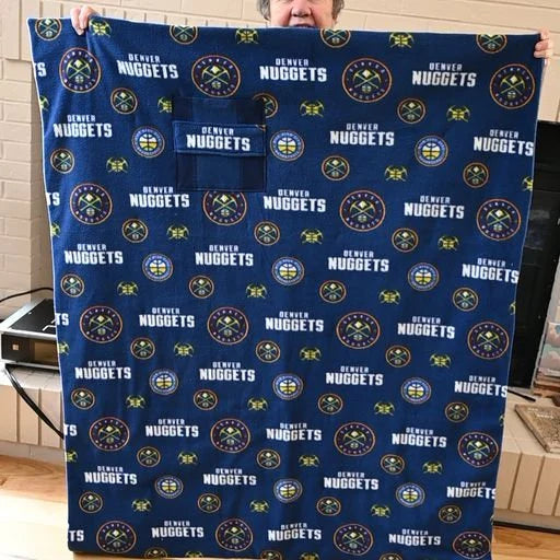 Denver Nuggets Blanket with Pocket