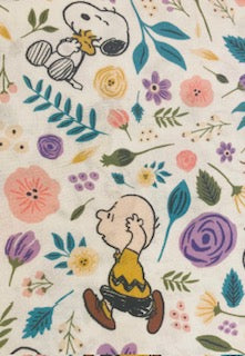 Best Peanuts and Flowers Blanket