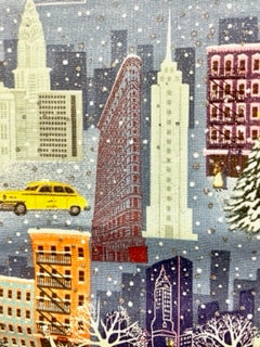 Beautiful NYC Glitter Blanket