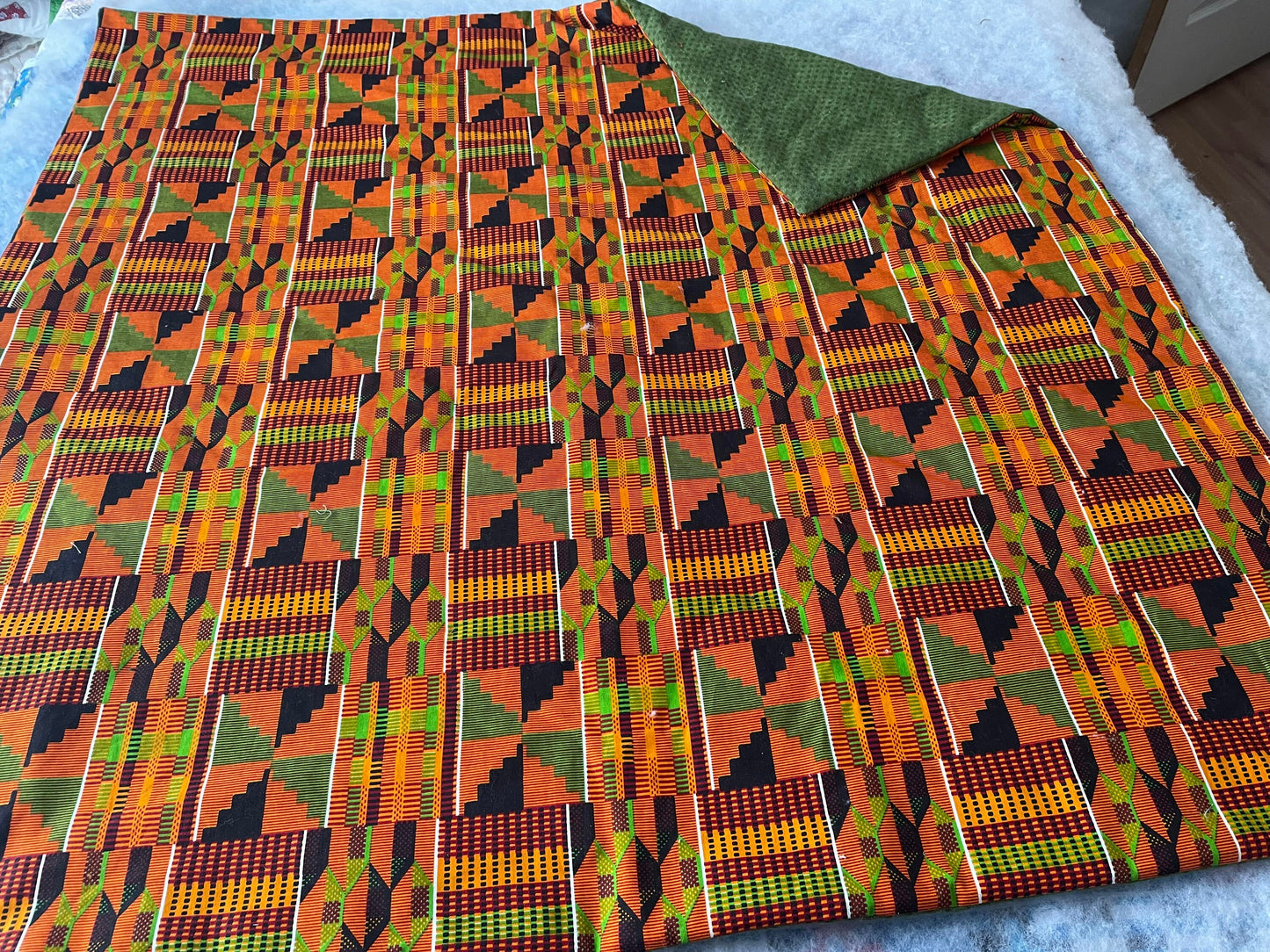 Authentic African Kente Blanket