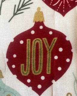 Designer Christmas Ornament Reversible Blanket