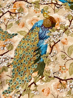 Beautiful Peacock Blanket