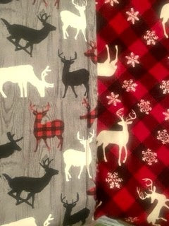 Mountain Cabin Blanket and Decor