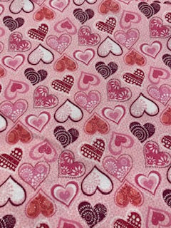 Sweet handmade Valentine's Blanket