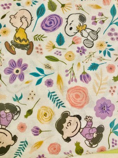 Best Peanuts and Flowers Blanket