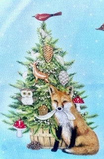 Sweetest Santa Christmas Blanket! Vintage and Reversible