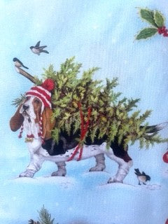 Sweetest Santa Christmas Blanket! Vintage and Reversible