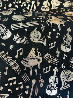Metallic Music Blanket and Gift