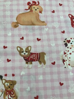 Cute Valentine's Dog Lover Blanket