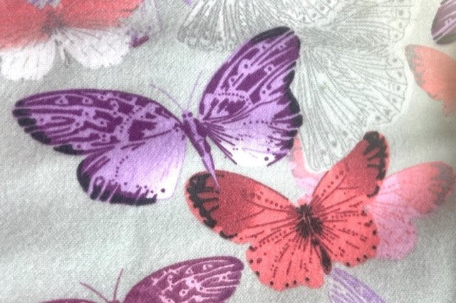 Beautiful Butterly Reversible Blanket