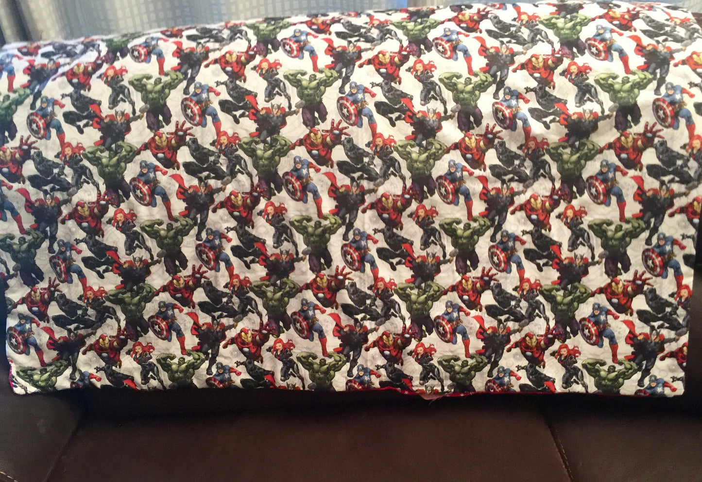 Ultimate Avengers Reversible lap blanket