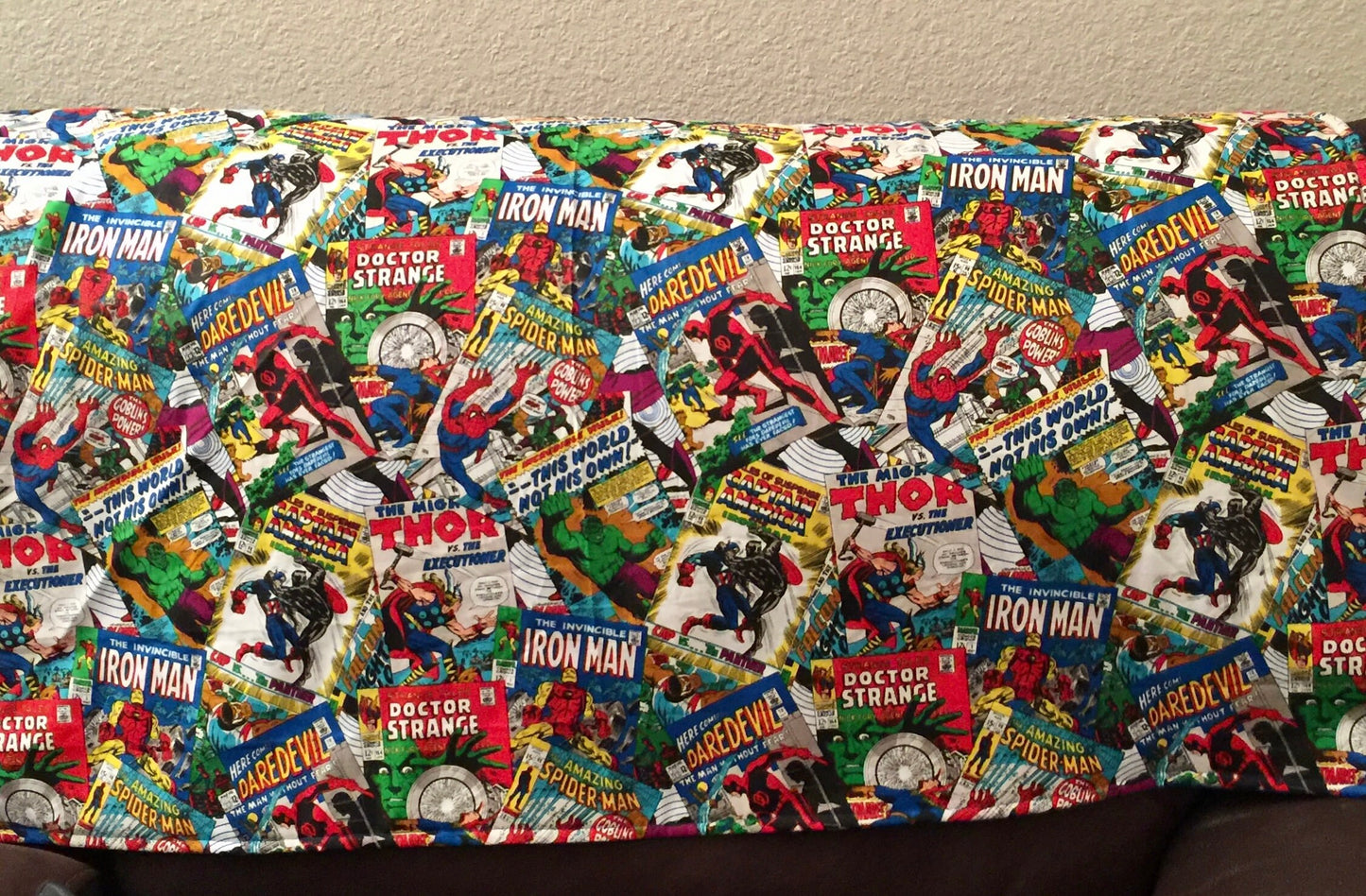 Ultimate Avengers Comic Book blanket!