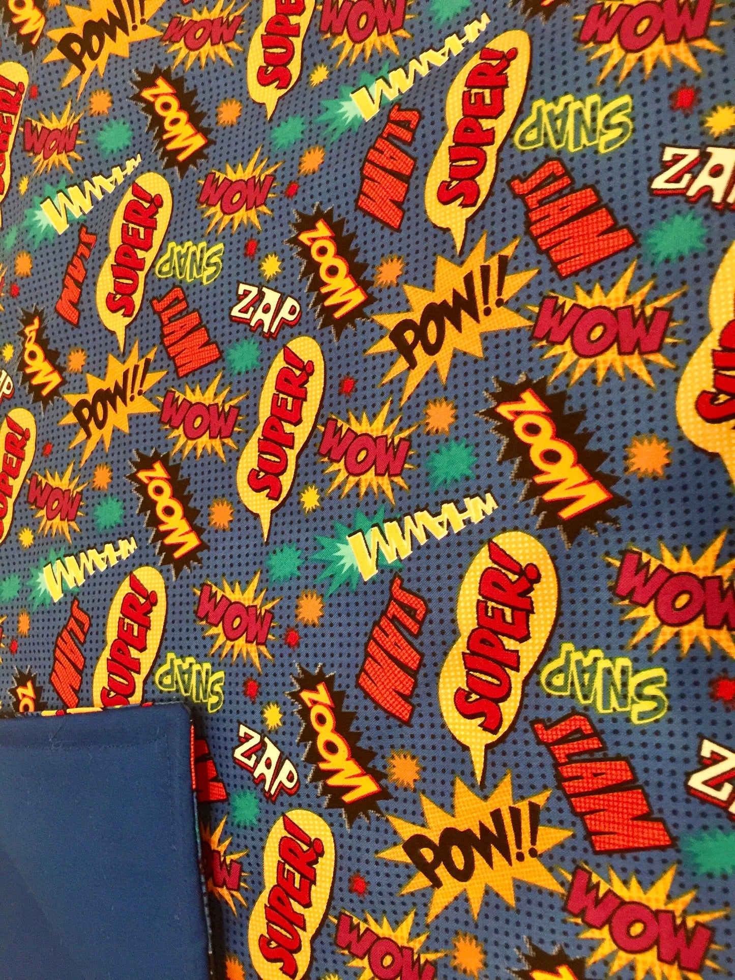 Perfect comics lover blanket and gift!