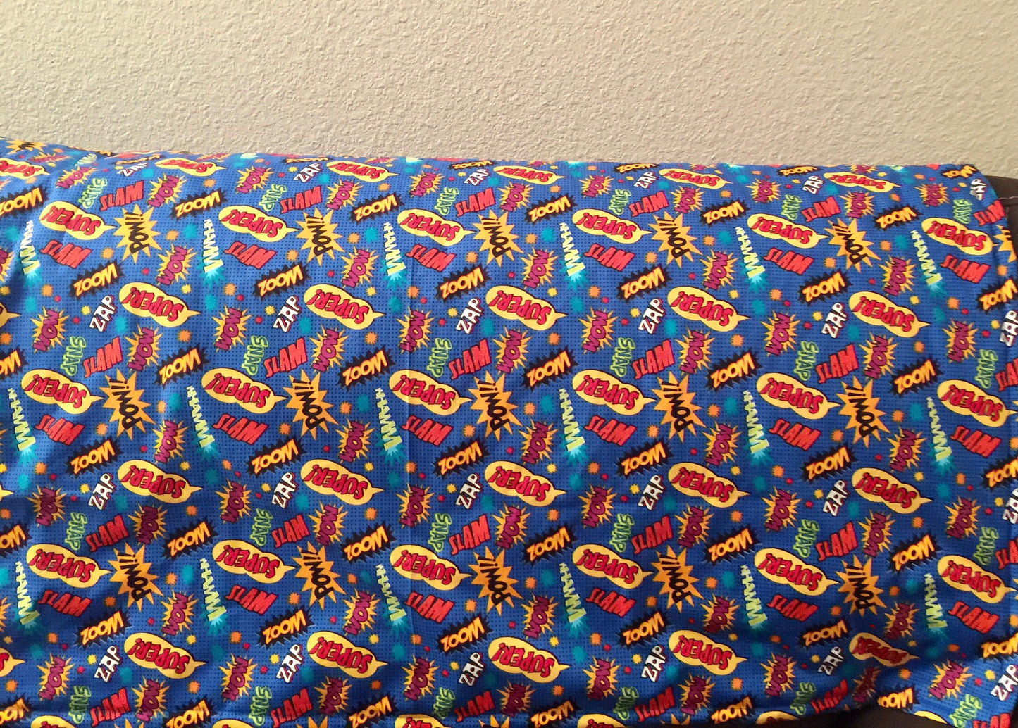 Perfect comics lover blanket and gift!