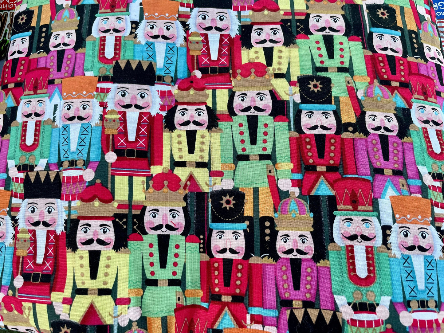 Gorgeous nutcracker blanket!