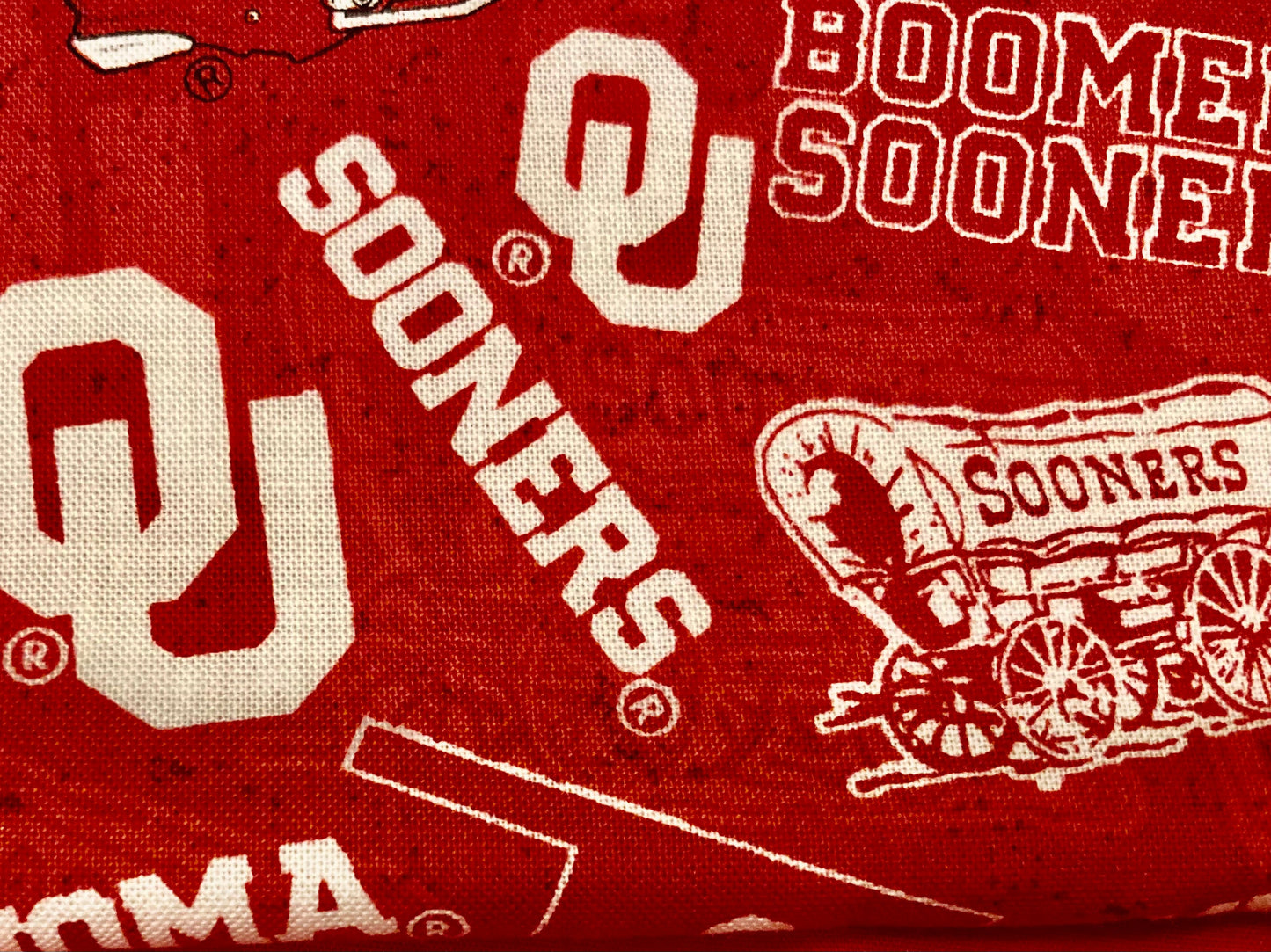 Coolest OU Sooner blanket ever!