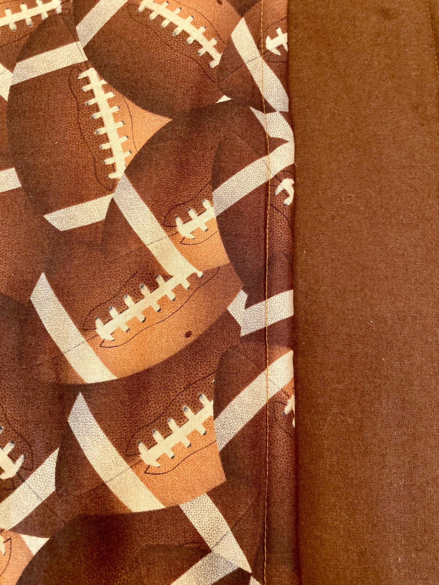 Touchdown football fan blanket!