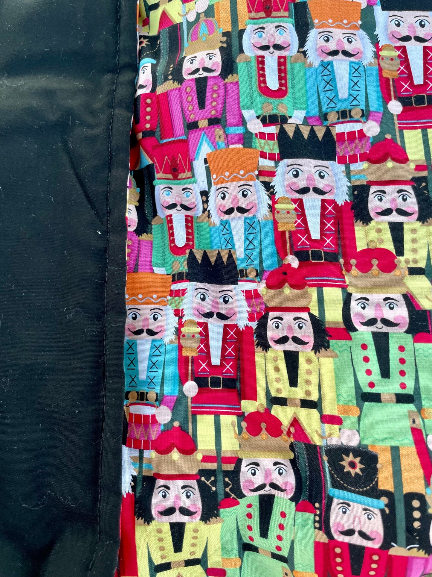 Gorgeous nutcracker blanket!