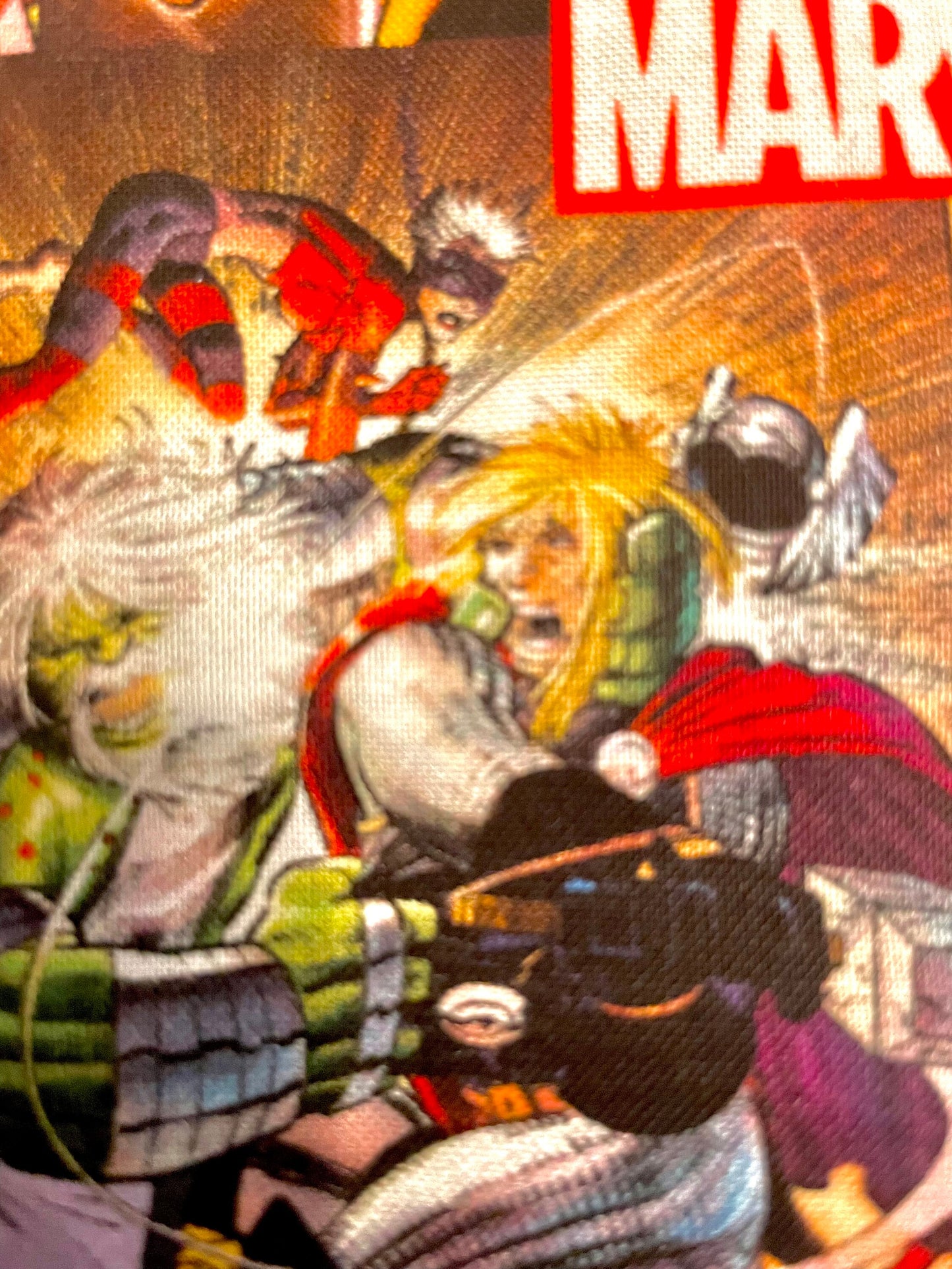 Very cool Marvel comics Avenger reversible blanket