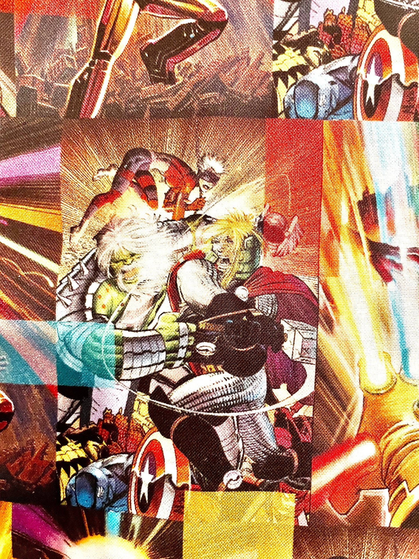 Very cool Marvel comics Avenger reversible blanket