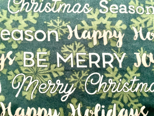 A MERRY Merry Christmas Blanket!