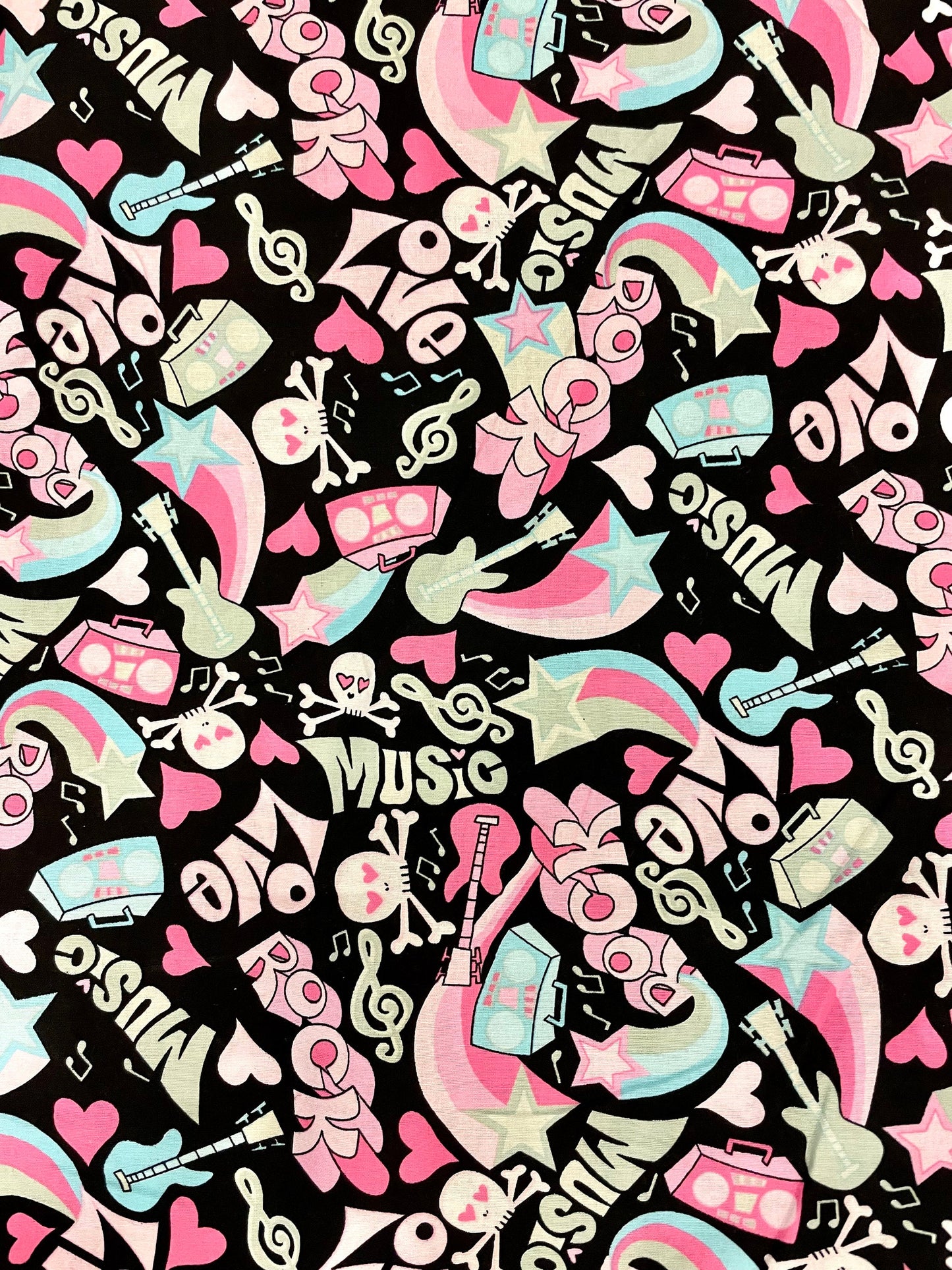 Super Cool Rock, Love, Music retro 80’s blanket!