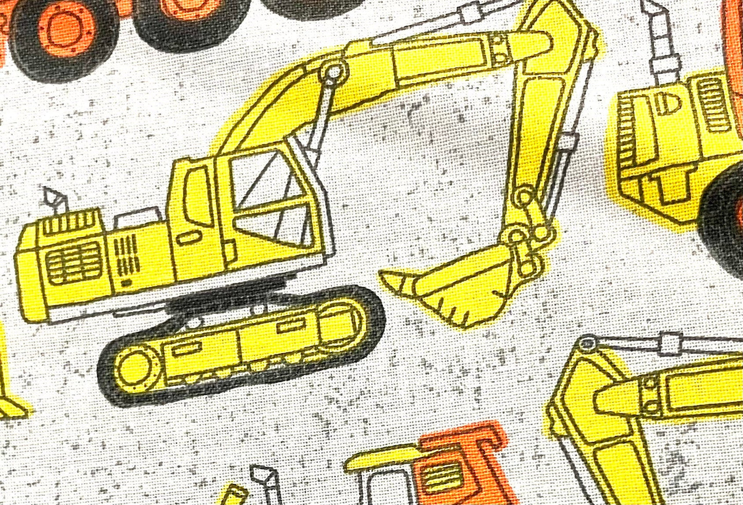 Great boys custom made construction blanket!