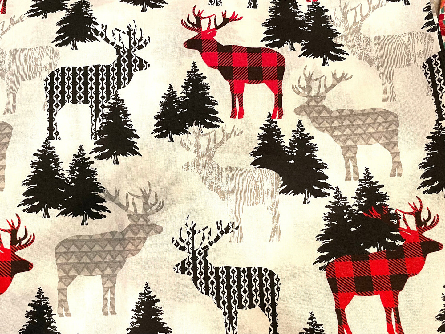 Cozy cabin Christmas reversible blanket throw
