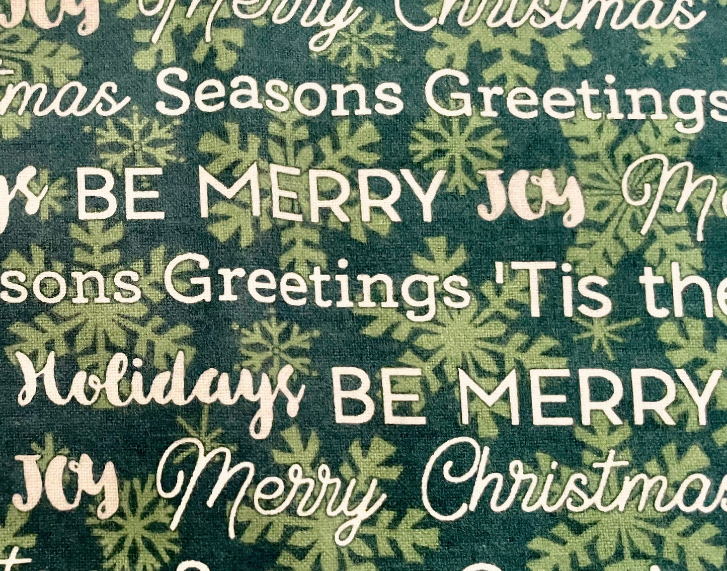 A MERRY Merry Christmas Blanket!