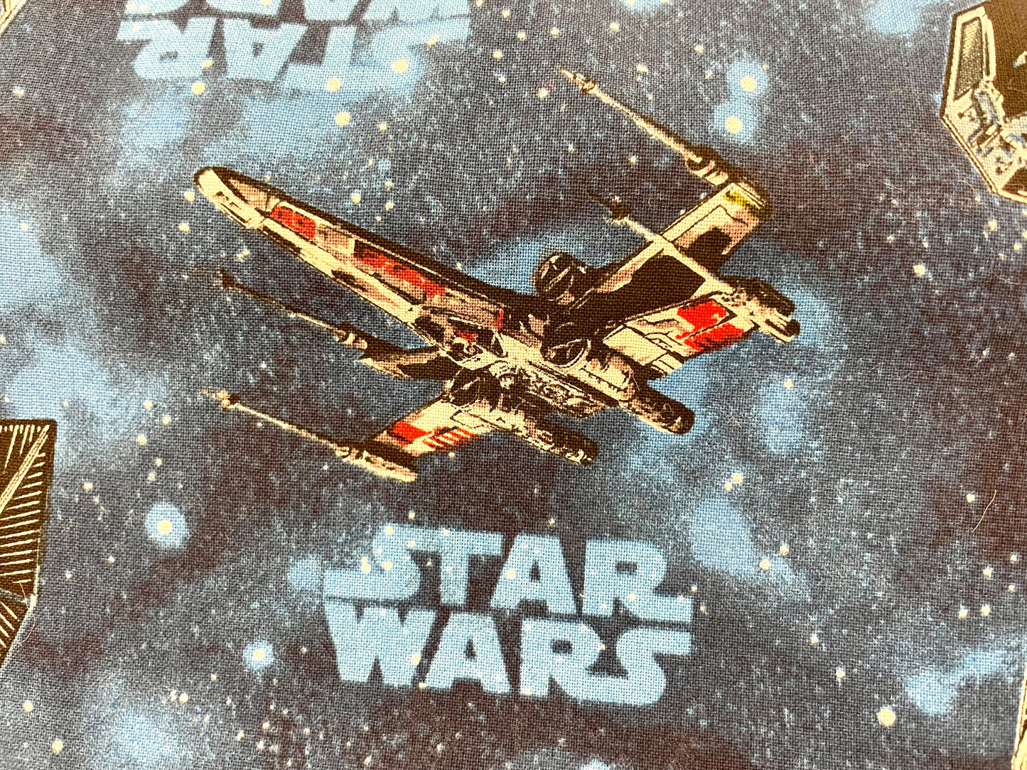 Ultimate Star Wars fighter jets and millennium falcon blanket!