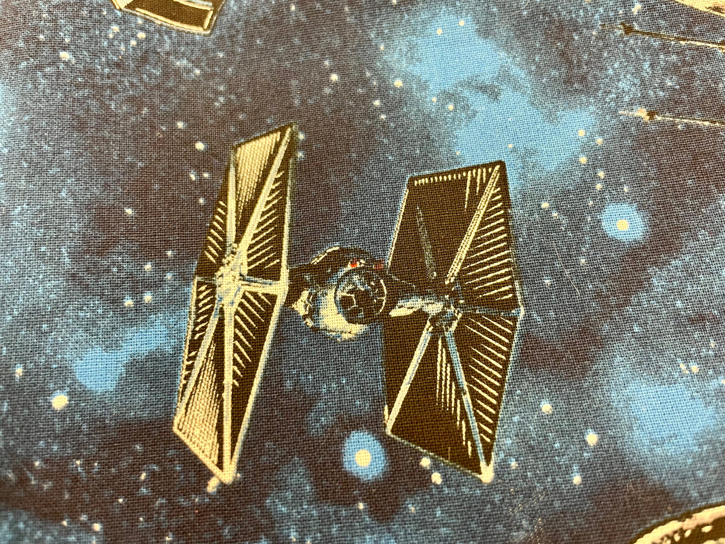 Ultimate Star Wars fighter jets and millennium falcon blanket!