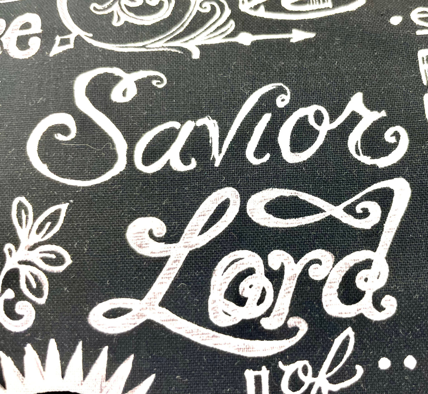 Beautiful Christian Inspirational Lap quilt and throw blanket