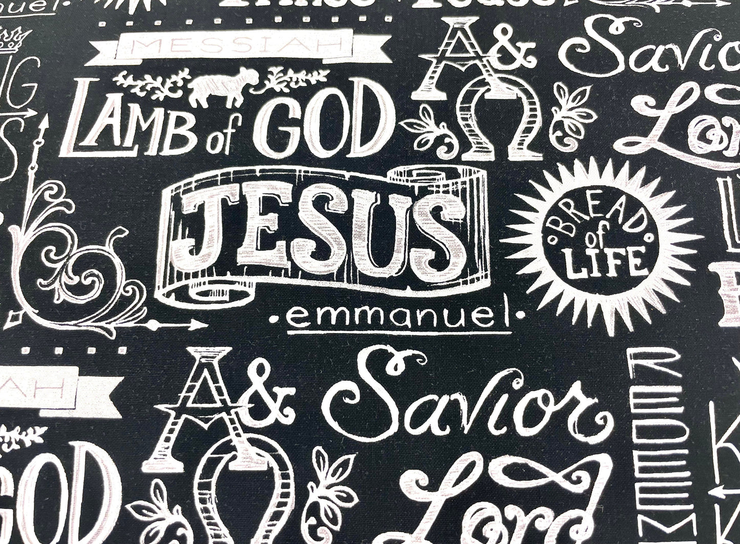 Beautiful Christian Inspirational Lap quilt and throw blanket