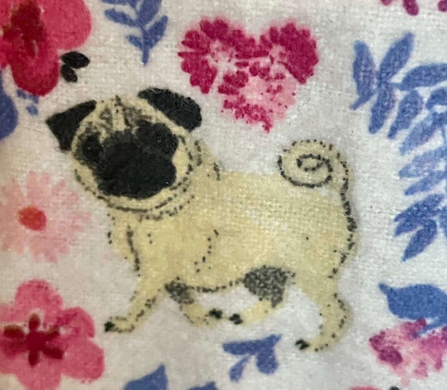 Every favorite dog and beautiful flowers dog lover dream blanket!