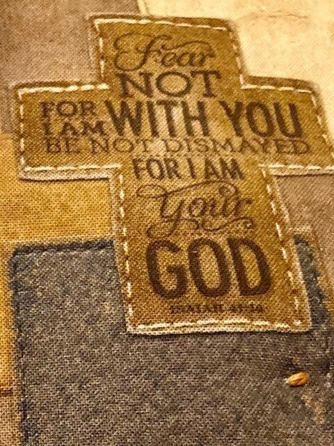 Beautiful designer Christian Reversible Blanket