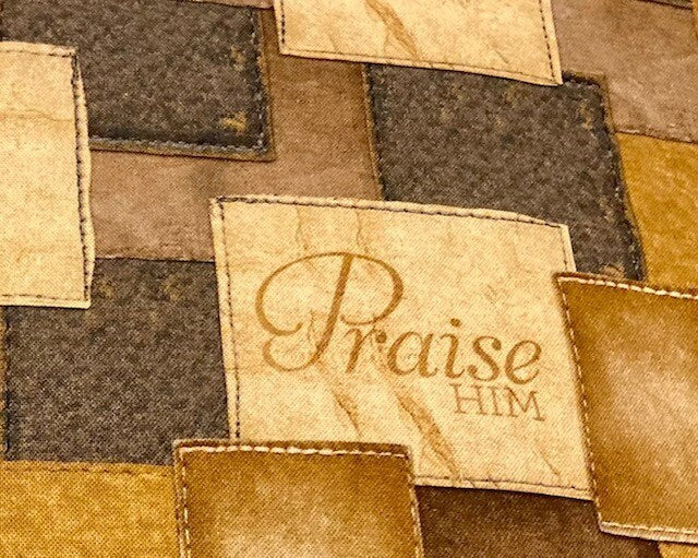 Beautiful designer Christian Reversible Blanket