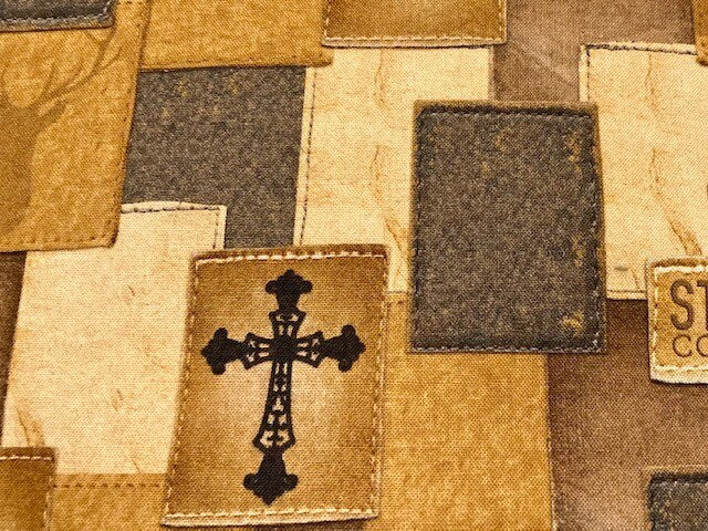 Beautiful designer Christian Reversible Blanket