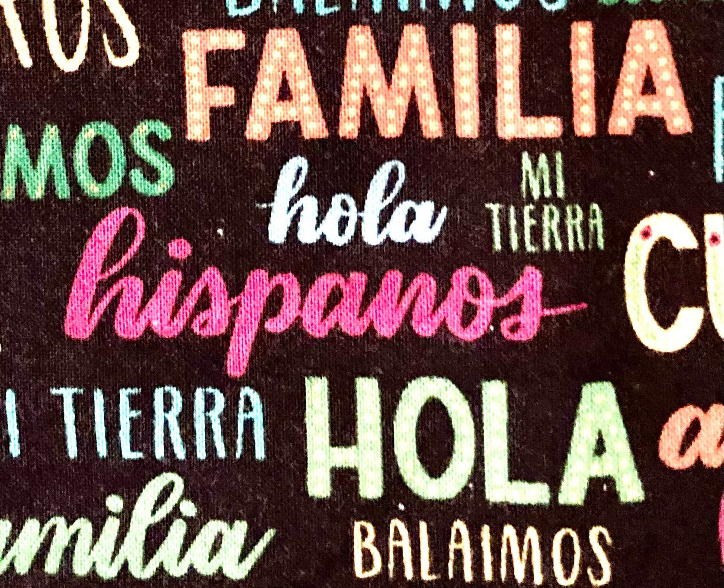 Beautiful Hispanic designer reversible blanket