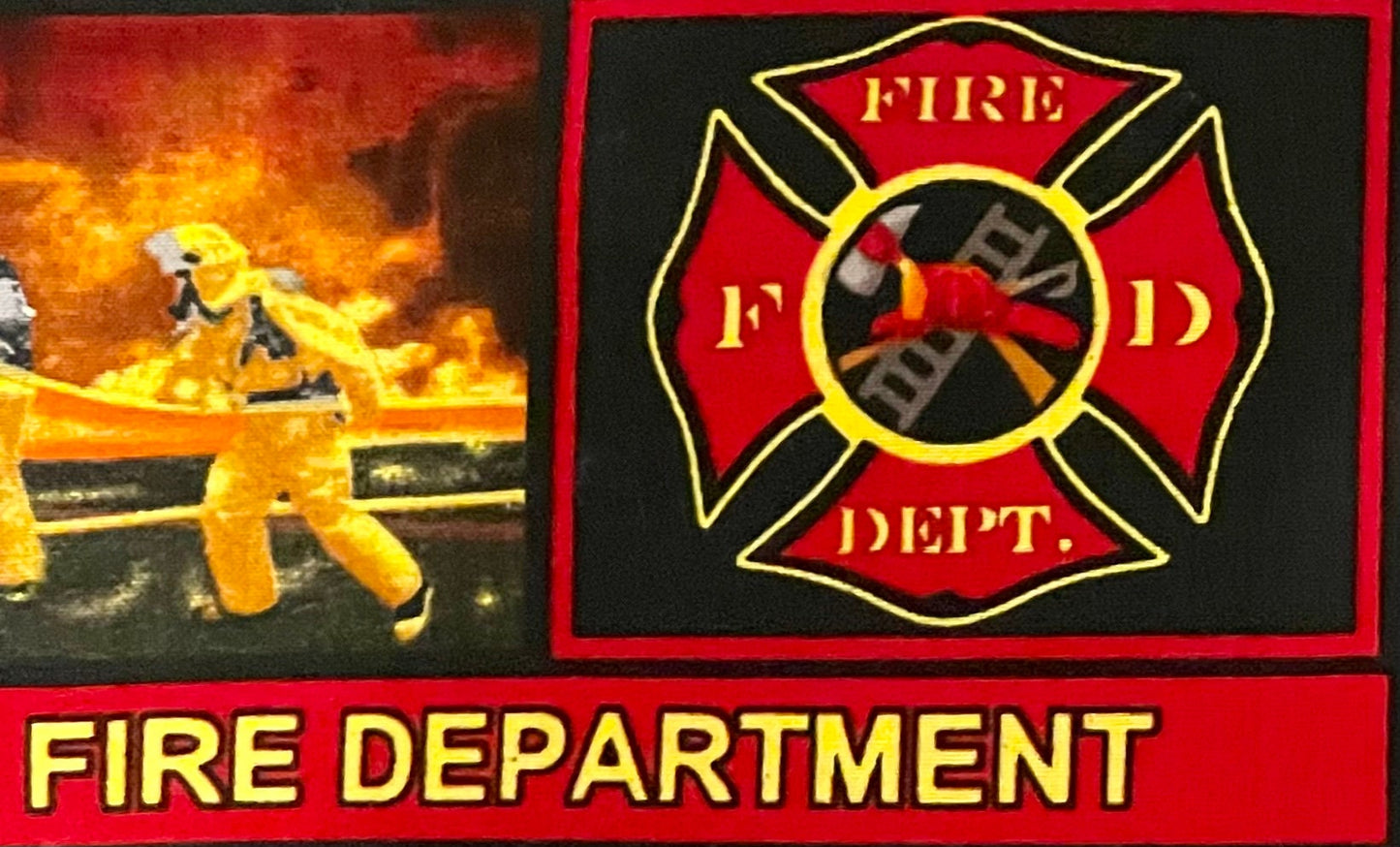 Best Firefighter reversible blanket and gift ever!