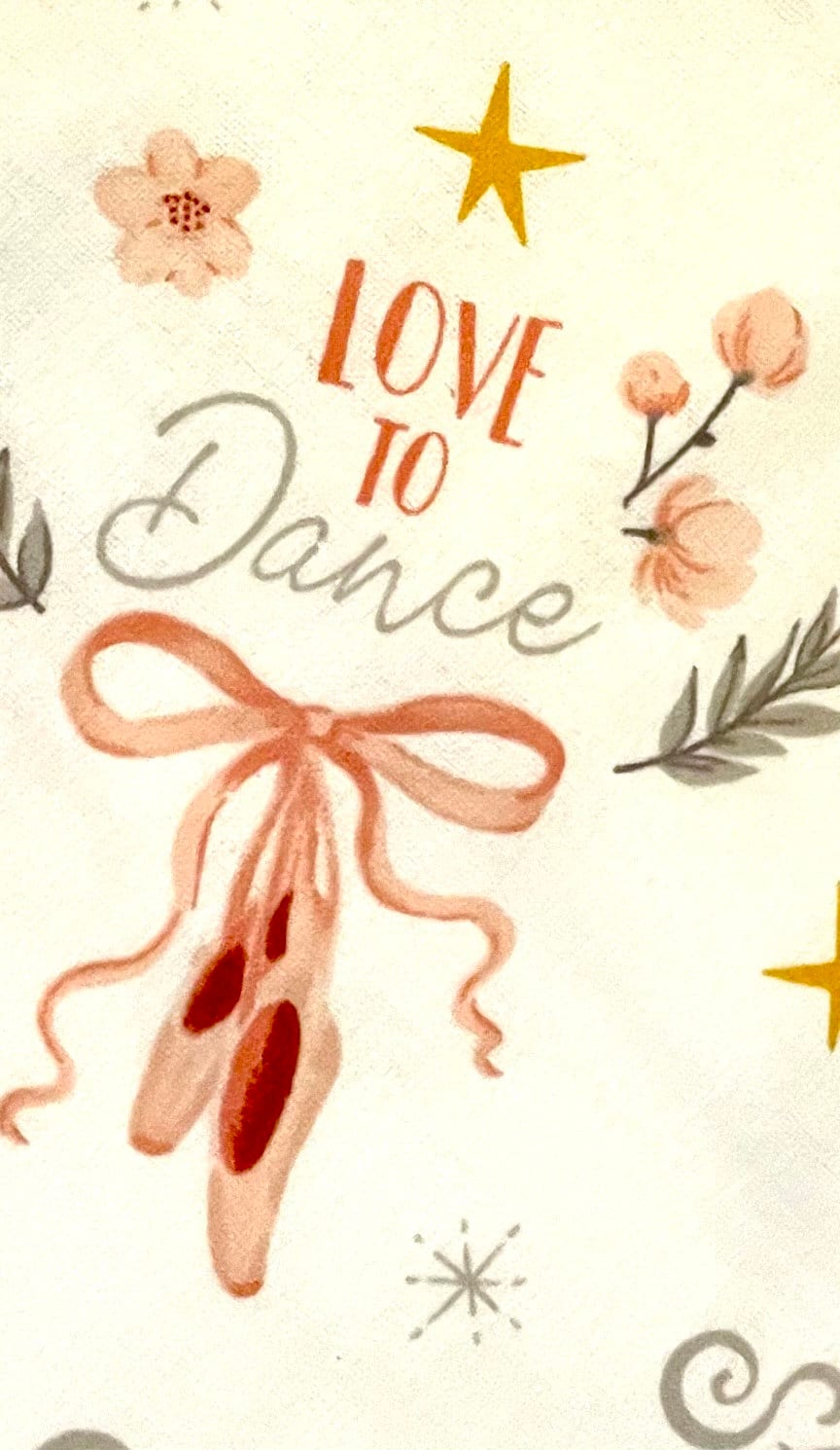 Most beautiful ballet dance blanket ever!