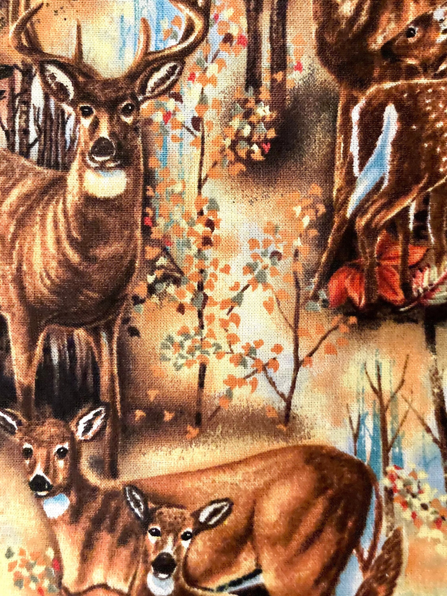 Beautiful Hunting reversible blanket