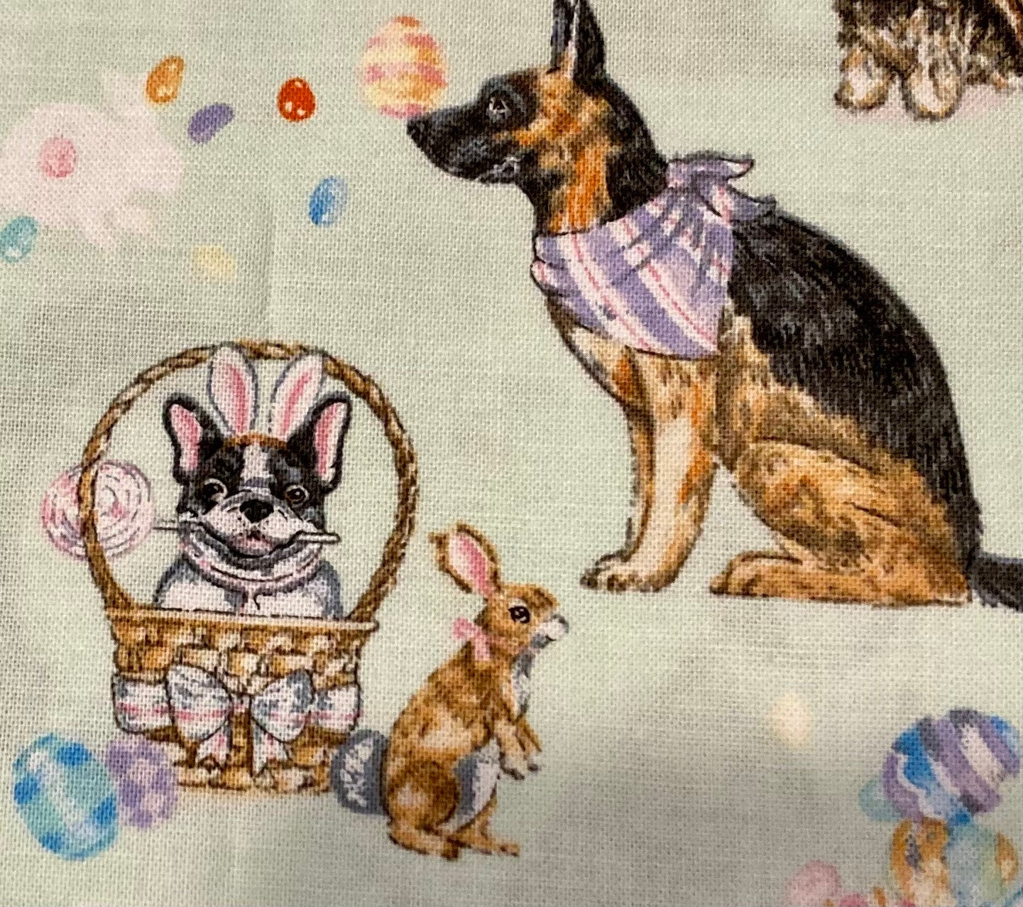 Cutest Easter and dog lover blanket ever!