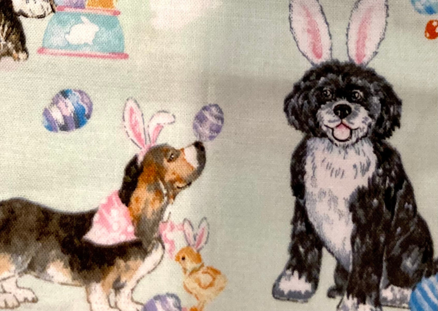Cutest Easter and dog lover blanket ever!