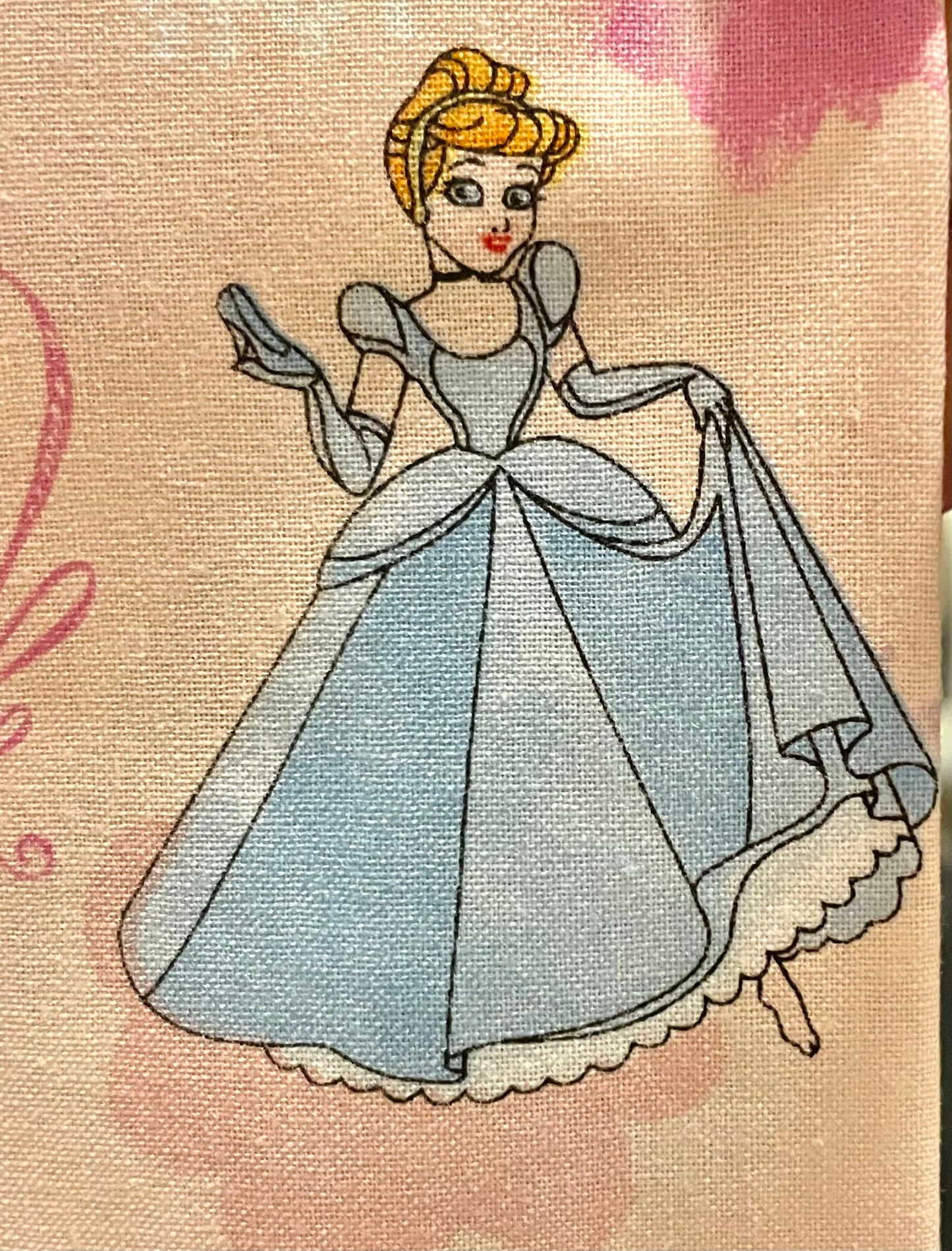 Every Disney Princess reversible handmade blanket