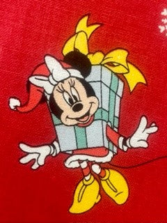 Cutest Mickey and Minnie Mouse Christmas Blanket!