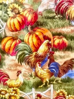 Gorgeous Fall Farm Blanket and Decor