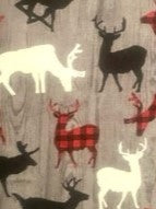 Mountain Cabin Blanket and Decor