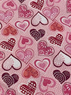 Sweet handmade Valentine's Blanket