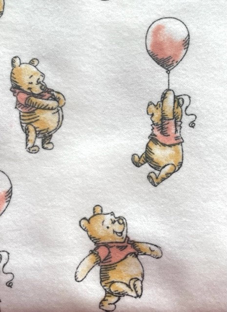 Adorable Winnie the Pooh Reversible Blanket