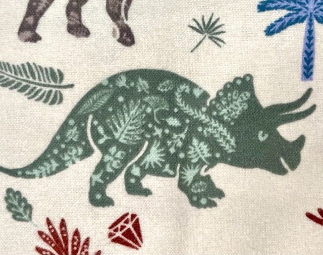 Designer Dinosaur Reversible Blanket